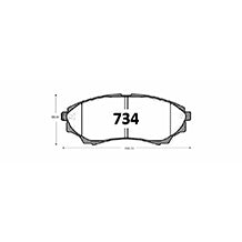 Pastillas GTX Gold Ceramic PF-C-8250-GTX Ford