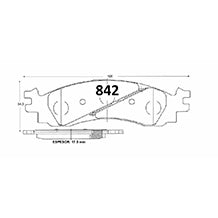 Pastillas GTX Gold Ceramic PF-C-D-1158-GTX Ford