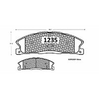 Pastillas GTX Gold Ceramic PF-C-D-1611-GTX Ford