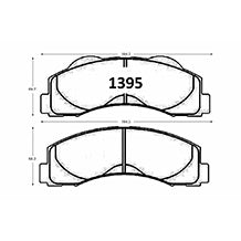 Pastillas GTX Gold Ceramic PF-C-D-1770-GTX Ford
