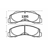 Pastillas GTX Gold Ceramic PF-C-D-1770-GTX Ford