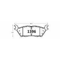 Pastillas GTX Gold Ceramic PF-C-D-1790-GTX Ford