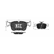 Pastillas GTX Gold Ceramic PF-C-D-1833-GTX Ford