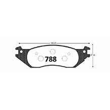 Pastillas GTX Classic PF-D-1045-GTX Ford