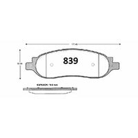 Pastillas GTX Classic PF-D-1068-GTX Ford