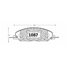 Pastillas GTX Classic PF-D-1081-GTX Ford