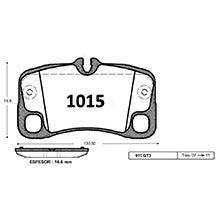 Pastillas GTX Classic PF-D-1299-GTX Porsche