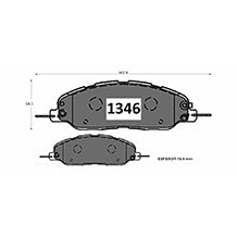 Pastillas GTX Classic PF-D-1463-GTX Ford