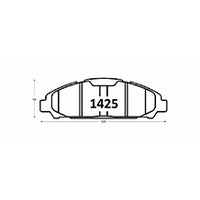 Pastillas GTX Classic PF-D-1791-GTX Ford