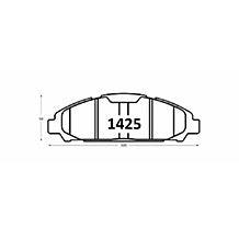 Pastillas GTX Classic PF-D-1791-GTX Ford