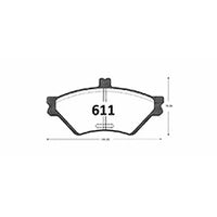 Pastillas GTX Classic PF-D-659-GTX Ford