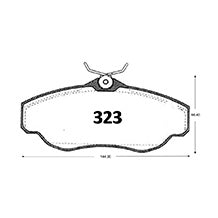 Pastillas GTX Classic PF-D-676-GTX Ford