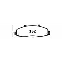 Pastillas GTX Classic PF-D-679-GTX Ford