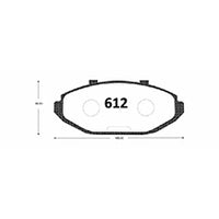 Pastillas GTX Classic PF-D-748-GTX Ford