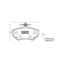 Pastillas GTX Classic PF-D-780-GTX Audi