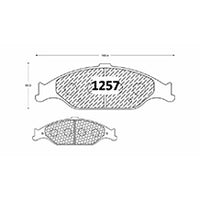 Pastillas GTX Classic PF-D-804-GTX Ford