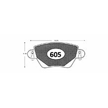 Pastillas GTX Classic PF-D-911-GTX Ford