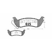 Pastillas GTX Classic PF-D-932-GTX Ford