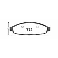 Pastillas GTX Classic PF-D-997-GTX Jeep
