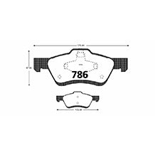 Pastillas GTX Platinum PF-GTX-D-1047 Ford