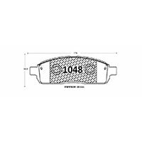 Pastillas GTX Platinum PF-GTX-D-1392 Ford