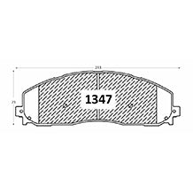 Pastillas GTX Platinum PF-GTX-D-1680 Ford