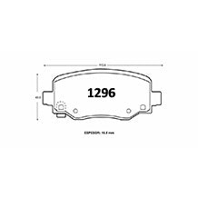 Pastillas GTX Platinum PF-GTX-D-1734 Jeep