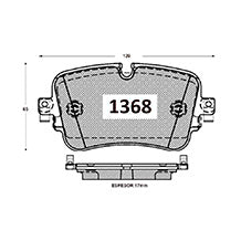 Pastillas GTX Heavy Duty PF-GTXHD-24510-S Audi