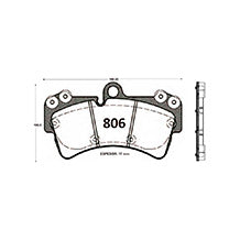 Pastillas GTX Heavy Duty PF-GTXHD-D-1014-S Porsche