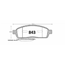 Pastillas GTX Heavy Duty PF-GTXHD-D-1083-S Ford