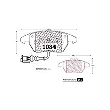 Pastillas GTX Heavy Duty PF-GTXHD-D-1319-S Audi