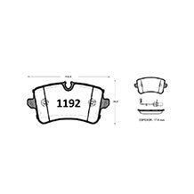 Pastillas GTX Heavy Duty PF-GTXHD-D-1547-S Audi