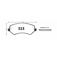 Pastillas GTX Heavy Duty PF-GTXHD-D-856-U Jeep