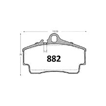 Pastillas GTX Classic PF-R-251-GTX Porsche